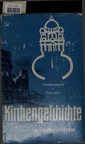 Bild des Verkufers fr Kirchengeschichte in bersichten. zum Verkauf von Antiquariat Bookfarm