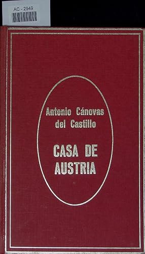 Bild des Verkufers fr La casa de Austria. zum Verkauf von Antiquariat Bookfarm