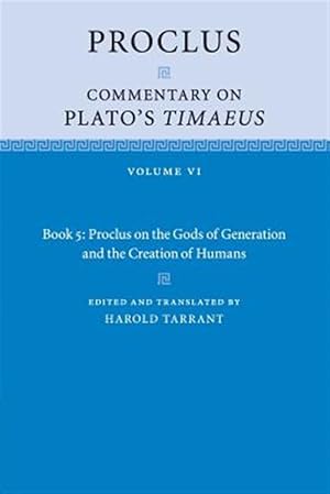 Bild des Verkufers fr Proclus : Commentary on Plato's Timaeus zum Verkauf von GreatBookPrices