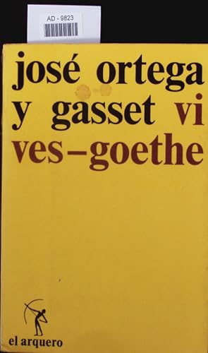 Imagen del vendedor de Vives-Goethe. a la venta por Antiquariat Bookfarm