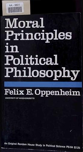 Seller image for Moral Principles in Political Philosophy. AA-9801 for sale by Antiquariat Bookfarm