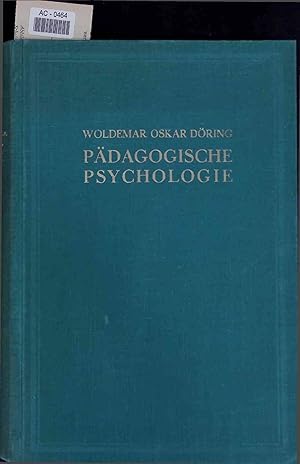 Bild des Verkufers fr Pdagogische Psychologie. AC-0464. 2. und 3. Auflage zum Verkauf von Antiquariat Bookfarm