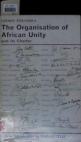 Bild des Verkufers fr The Organisation of African Unity and its Charter. AA-9967 zum Verkauf von Antiquariat Bookfarm