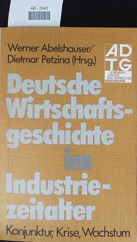 Bild des Verkufers fr Deutsche Wirtschaftsgeschichte im Industriezeitalter. zum Verkauf von Antiquariat Bookfarm