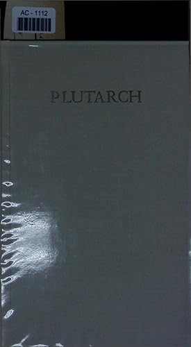 Imagen del vendedor de Plutarch. AC-1112 a la venta por Antiquariat Bookfarm