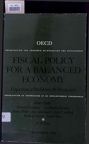 Seller image for Fiscal Policy for a balanced Economy. AA-9855 for sale by Antiquariat Bookfarm