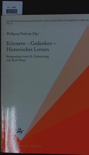 Bild des Verkufers fr Erinnern - gedenken - historisches Lernen. zum Verkauf von Antiquariat Bookfarm