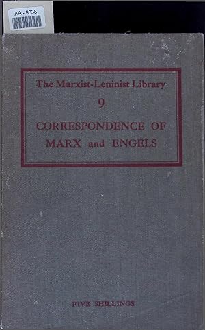 Image du vendeur pour Selected Correspondence 1846-1895. AA-9838. The Marxist-Leninist Library - Volume Nine mis en vente par Antiquariat Bookfarm