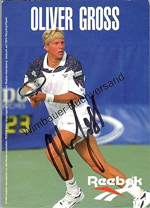 Bild des Verkufers fr Original Autogramm Oliver Gross Tennis /// Autograph signiert signed signee zum Verkauf von Antiquariat im Kaiserviertel | Wimbauer Buchversand