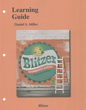 Seller image for Learning Guide Intermediate Algebra for College Students for sale by GreatBookPrices