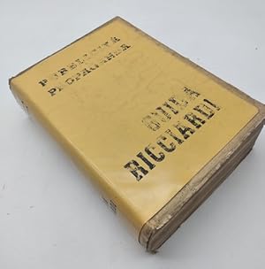 Seller image for Guida Ricciardi (1941 - 1942) . Pubblicita' e propaganda. Tutti i mezzi i modi le forme le norme per lo svolgimento di ogni azione pubblicitaria for sale by Coenobium Libreria antiquaria