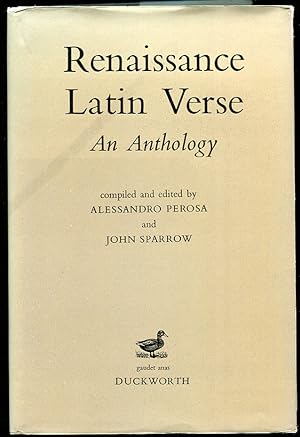 Image du vendeur pour Renaissance Latin Verse An Anthology mis en vente par Leaf and Stone Books