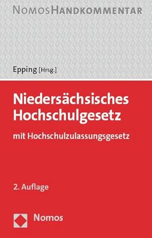 Bild des Verkufers fr Niederschsisches Hochschulgesetz : mit Hochschulzulassungsgesetz zum Verkauf von AHA-BUCH GmbH