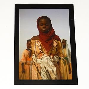 Immagine del venditore per Ron Haviv: Children of Darfur, 2005 Exhibition Announcement Card venduto da A&D Books