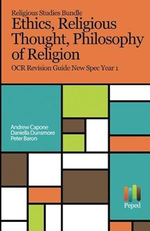 Bild des Verkufers fr Religious Studies Bundle - Philosophy of Religion, Ethics, Religious Thought: OCR Revision Guides New Spec Year 1 zum Verkauf von WeBuyBooks 2