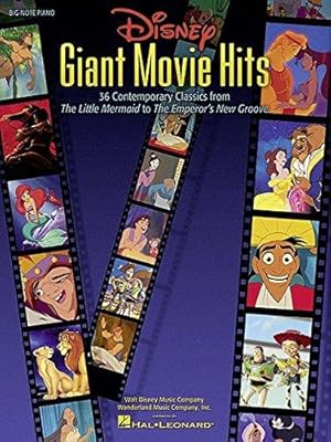 Seller image for Disney Giant Movie Hits Big Note Piano Pvg: 36 Contemporary Classics for sale by WeBuyBooks