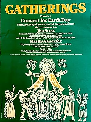 [POSTER] GATHERINGS Presents a Concert for Earth Day