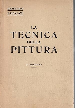 Seller image for La tecnica della pittura for sale by Laboratorio del libro