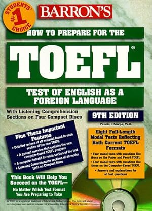 Bild des Verkufers fr Barron's How to Prepare for the Toefl Test: Test of English As a Foreign Language (BARRON'S HOW TO PREPARE FOR THE TOEFL TEST OF ENGLISH AS A FOREIGN LANGUAGE) zum Verkauf von ZBK Books