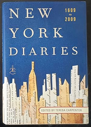 Immagine del venditore per New York Diaries: 1609 to 2009 venduto da Trouve Books