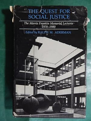 Seller image for The Quest for Social Justice for sale by Buchantiquariat Uwe Sticht, Einzelunter.