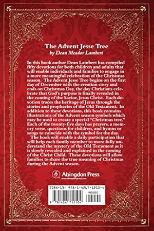 Bild des Verkufers fr The Advent Jesse Tree: Devotions for Children and Adults to Prepare for the Coming of the Christ Child at Christmas zum Verkauf von -OnTimeBooks-