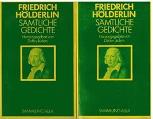 Seller image for Smtliche Gedichte: Text- und Kommentarband (Sammlung Aula) for sale by Antiquariat Kastanienhof
