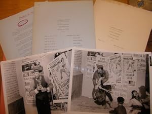Imagen del vendedor de Press Kit for 1962 film Aventures De Jeunesse (Hemingway's Adventures Of A Young Man), starring Richard Beymer, Ricardo Montalban, Jessica Tandy & Paul Newman. a la venta por Wittenborn Art Books