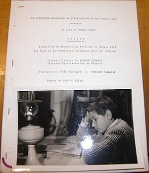 Immagine del venditore per Press kit for 1963 French film Codine venduto da Wittenborn Art Books