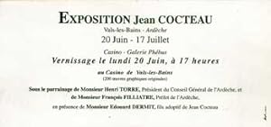 Exposition Jean Cocteau, [1993]