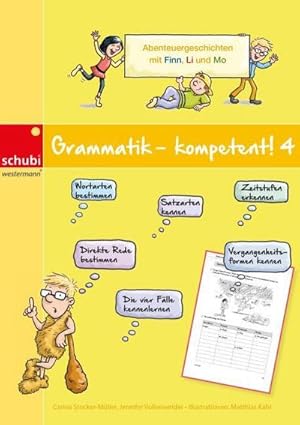 Bild des Verkufers fr Grammatik - kompetent! 4 : Abenteuergeschichten mit Finn, Li und Mo zum Verkauf von AHA-BUCH GmbH