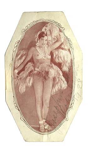 Autograph: "Josephine Baker, Copenhagen 1928"