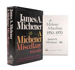 Seller image for A Michener Miscellany: 1950-1970. Selected and edited by Ben Hibbs for sale by The Old Mill Bookshop