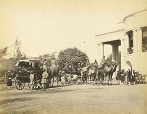 Seller image for Sir Robert Montgomery's Camel Carriage in Government House, Lahore [pencil caption] for sale by James Cummins Bookseller, ABAA