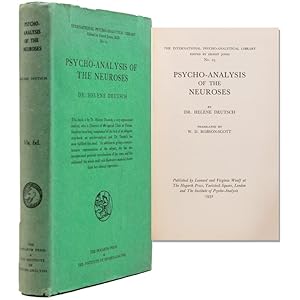 Immagine del venditore per Psycho-Analysis of the Neuroses. . Translated by W.D. Robson-Scott venduto da James Cummins Bookseller, ABAA