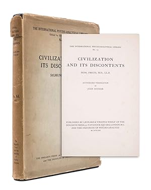 Seller image for Civilization and Its Discontents. Authorized Translation by Joan Riviere for sale by James Cummins Bookseller, ABAA