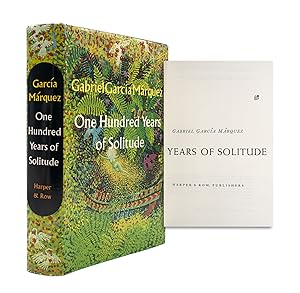 Imagen del vendedor de One Hundred Years of Solitude a la venta por James Cummins Bookseller, ABAA