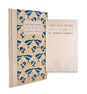 Image du vendeur pour One Day More. A Play in One Act mis en vente par James Cummins Bookseller, ABAA