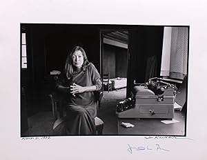 Joan Didion at Home in Malibu