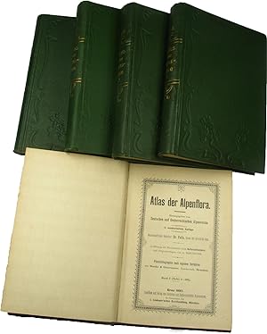 Bild des Verkufers fr Atlas der Alpenflora (Bde. 1-5), zum Verkauf von Versandantiquariat Hbald