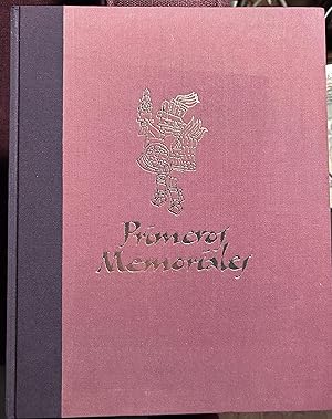 Seller image for Primeros Memoriales, Part 1 Facsimile. The Civilization of the American Indian Series for sale by Rob Warren Books