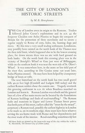 The City of London's Historic Streets. An original article from the Transactions of The Ancient M...