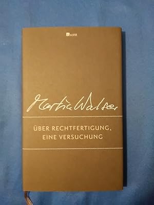 Bild des Verkufers fr ber Rechtfertigung, eine Versuchung. zum Verkauf von Antiquariat BehnkeBuch