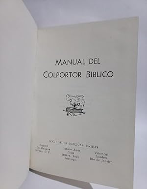 Manual del Colportor Bíblico