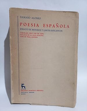 Seller image for Poesa Espaola, Ensayos de Mtodos y Lmites Estilisticos for sale by Libros de Ultramar Alicante