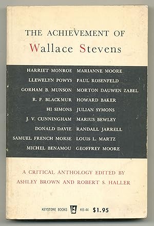 Seller image for The Achievement of Wallace Stevens for sale by Between the Covers-Rare Books, Inc. ABAA