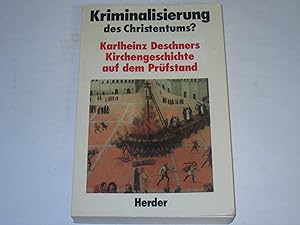 Bild des Verkufers fr Kriminalisierung des Christentums?. zum Verkauf von Der-Philo-soph