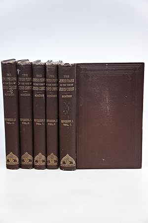 Bild des Verkufers fr A History of the Jewish People in the Time of Jesus Christ (5 Volumes, Missing Volume 6) zum Verkauf von Shelley and Son Books (IOBA)