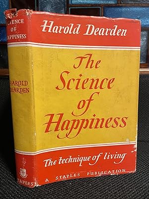 Seller image for The Science of Happiness The technique of living for sale by Matthew's Books