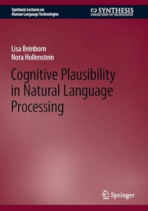 Image du vendeur pour Cognitive Plausibility in Natural Language Processing mis en vente par BuchWeltWeit Ludwig Meier e.K.